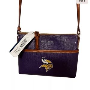 NFL Dooney and Bourkes Minnesota Vikings crossbody